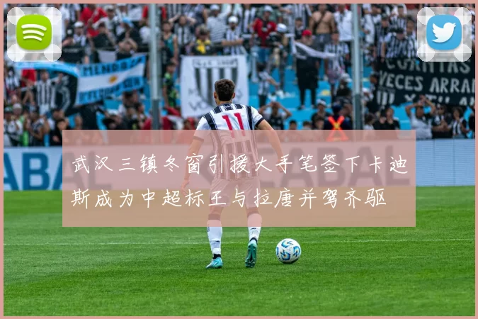 武汉三镇冬窗引援大手笔签下卡迪斯成为中超标王与拉唐并驾齐驱